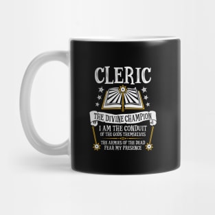 Cleric, Dungeons & Dragons - The Divine Champion Mug